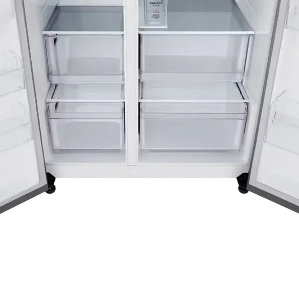 Frigider LG GSJC41PYPE Side by Side 641 l / 179 cm / Inox photo 6