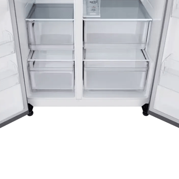 Frigider LG GSJC41PYPE Side by Side 641 l / 179 cm / Inox photo 6