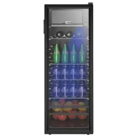 Vitrină frigorifică Starcrest SBC-138BK cu congelator sus 138 l / 125 cm / Black