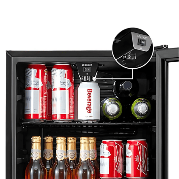 Vitrină frigorifică Starcrest SBC-9901BKE fără congelator 93 l / 84.5 cm / Black photo 5