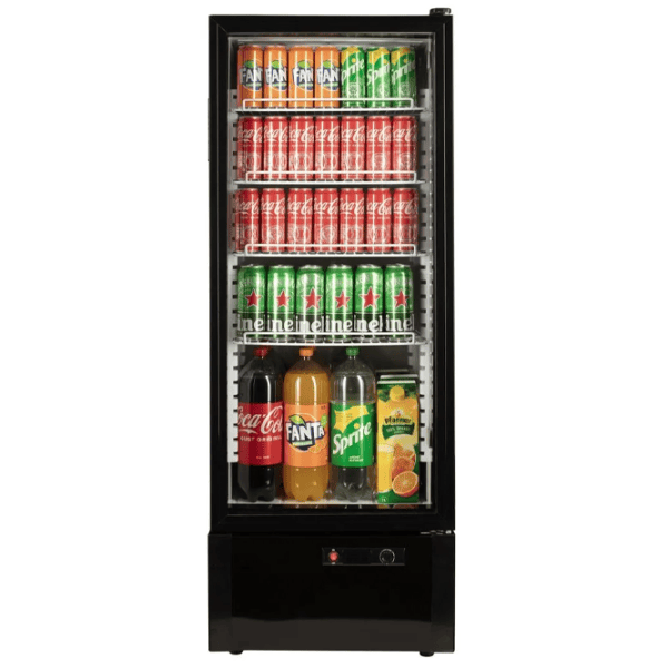 Vitrină frigorifică Starcrest SPS-211WH fără congelator 218 l / 141 cm / Black photo 3