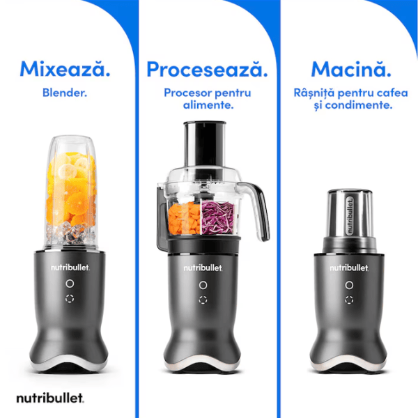 Blender staționar Nutribullet NB1224DG 1200 W / Black photo 7