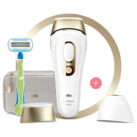 Epilator Braun Silk-expert Pro 5 Uscată / Gold White photo 2