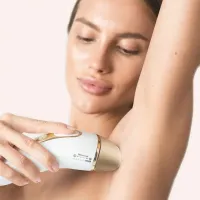 Epilator Braun Silk-expert Pro 5 Uscată / Gold White photo 3