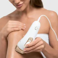 Epilator Braun Silk-expert Pro 5 Uscată / Gold White photo 4