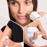Epilator Braun Silk-expert Pro 5 Uscată / Gold White photo 5