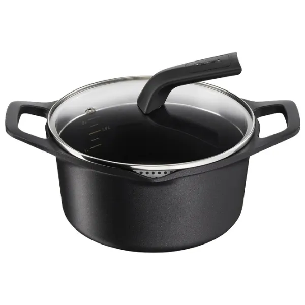Кастрюля Tefal E2494444 2.8л Алюминий / Черный photo 1