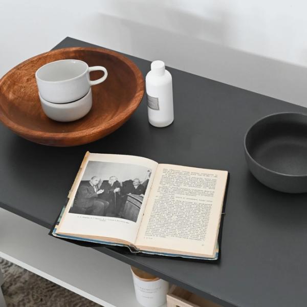 Măsuță de cafea Fabrik Home Blanco  Antracit Frasin alb photo 4