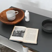 Măsuță de cafea Fabrik Home Blanco Antracit Frasin alb photo 4