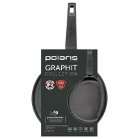 Tigaie Polaris Graphit 24PC Pentru clătite / 24 cm / Black photo 5