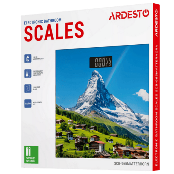 Cântar de bucătărie Ardesto SCB-965MATTERHORN 150 kg / Multicolor photo 5