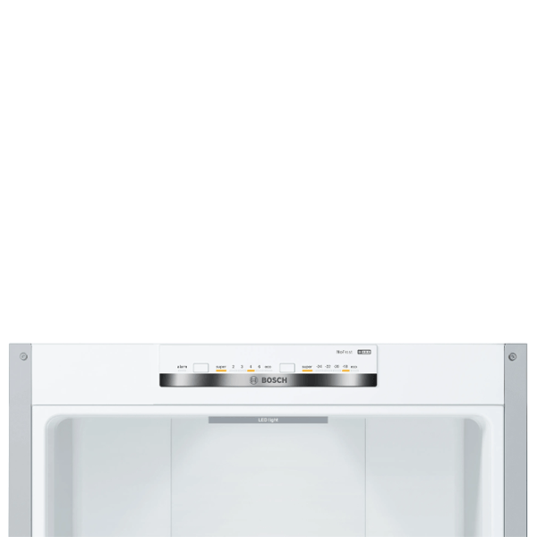 Холодильник Bosch KGN39VIEB с нижней морозильной камерой 368 л / 203 cm / Нержавеющая сталь photo 3