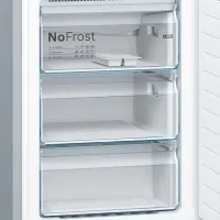 Frigider Bosch KGN39VIEB cu congelator jos 368 l / 203 cm / Inox photo 6