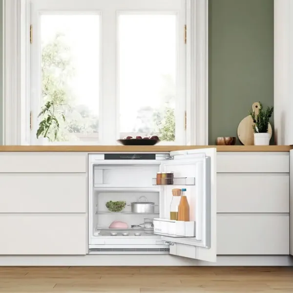 Встраиваемый холодильник Bosch KUL22VFD0 с верхней морозильной камерой 110 л / 82 cm / Белый photo 5