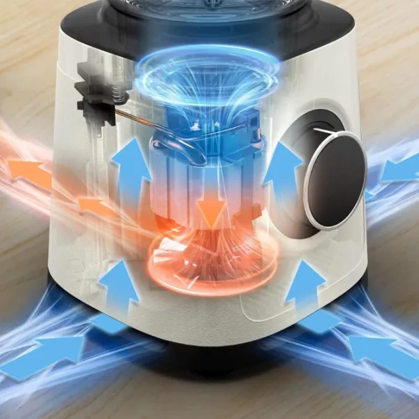 Стационарный блендер Tefal BL771AF0 1200 Вт / Белый photo 5