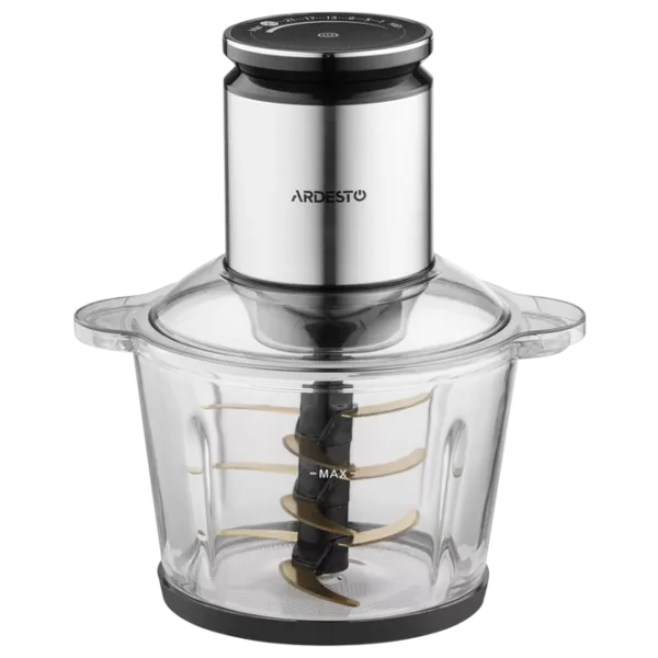 Aparat de mărunţit Ardesto CHK-8003B 3 l / 800 W / Inox photo 2
