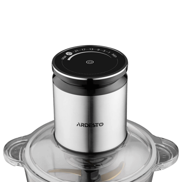 Aparat de mărunţit Ardesto CHK-8003B 3 l / 800 W / Inox photo 3