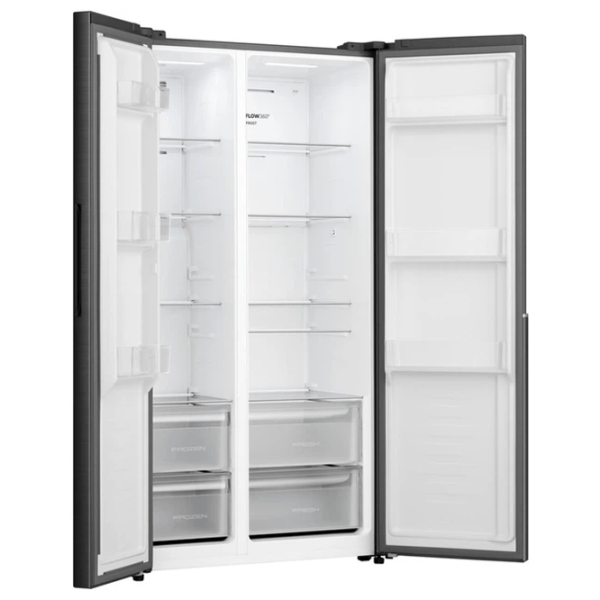 Frigider Gorenje NRS917E41BX Side by Side 544 l / 178.6 cm / Graphite photo 4