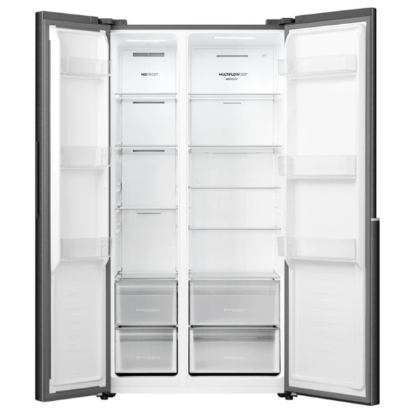 Frigider Gorenje NRS917E41BX Side by Side 544 l / 178.6 cm / Graphite photo 5