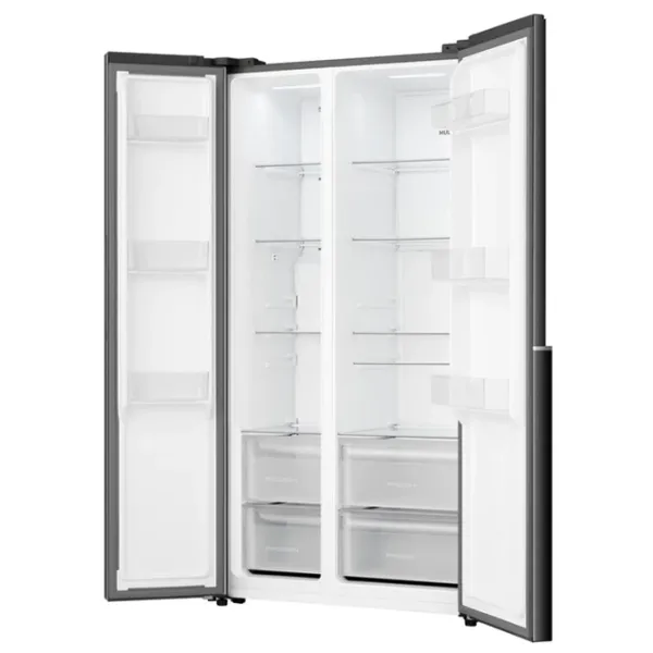 Frigider Gorenje NRS917E41BX Side by Side 544 l / 178.6 cm / Graphite photo 6