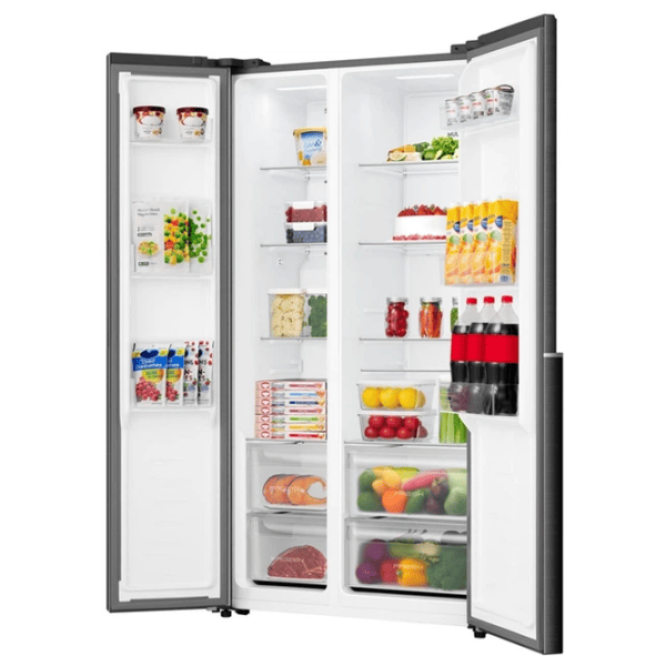 Frigider Gorenje NRS917E41BX Side by Side 544 l / 178.6 cm / Graphite photo 9