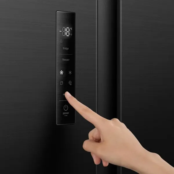 Frigider Gorenje NRS917E41BX Side by Side 544 l / 178.6 cm / Graphite photo 11