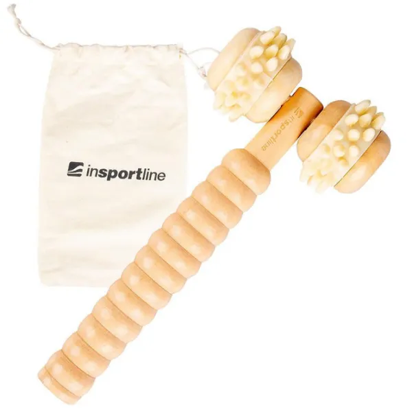 Rol pilates Insportline 25265 Beige / Lemn photo 2