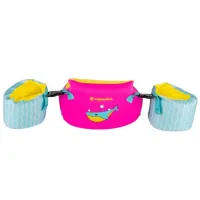 Brâu pentru înot Insportline 2&1 Cauciuc / Multicolor 