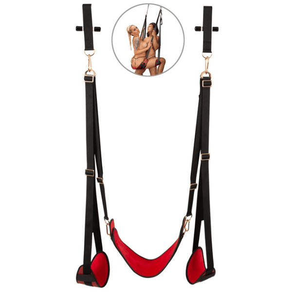Leagăn pentru sex Bad Kitty Door Swing Black photo 2