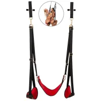 Leagăn pentru sex Bad Kitty Door Swing Black photo 2