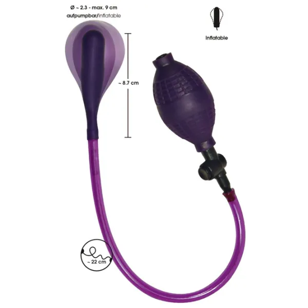 Анальная игрушка Bad Kitty Anal Balloon Пурпурный photo 3