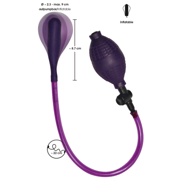 Анальная игрушка Bad Kitty Anal Balloon Пурпурный photo 3