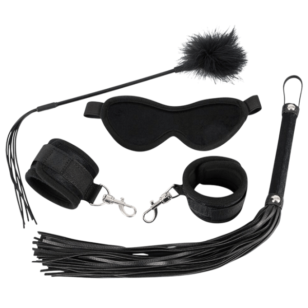 Набор игрушек для взрослых Bad Kitty Fetish Set Черный photo 1