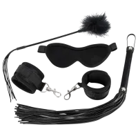 Набор игрушек для взрослых Bad Kitty Fetish Set Черный
