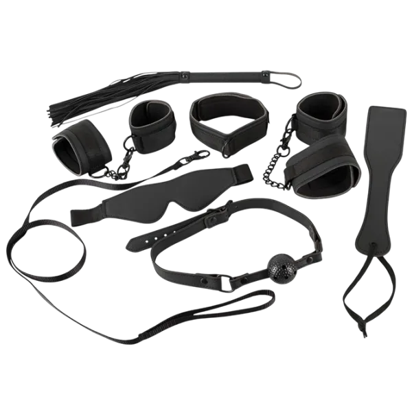Набор игрушек для взрослых Bad Kitty Restraint Set Черный photo 1