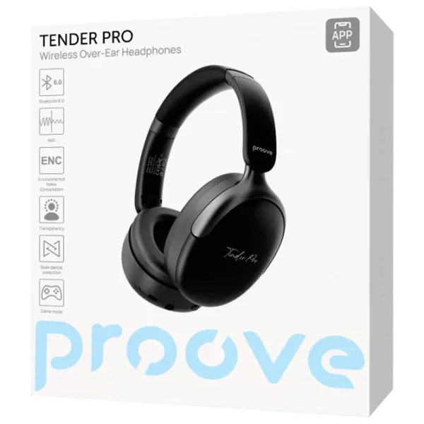 Căști Proove Tender Pro Black Fără fir/ Personal photo 5