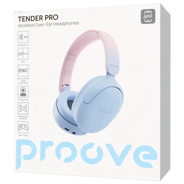 Наушники Proove Tender Pro Синий Беспроводные/ Персональный photo 5