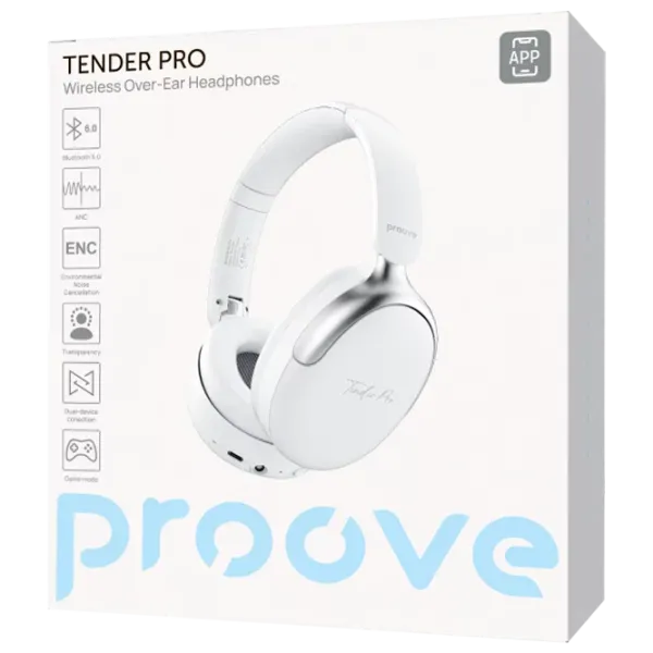 Căști Proove Tender Pro White Fără fir/ Personal photo 4