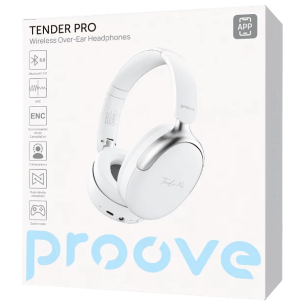 Căști Proove Tender Pro White Fără fir/ Personal photo 4