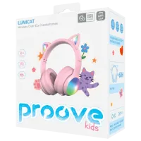 Căști Proove Kids LumiCat Pink Fără fir/ Pentru copii photo 5