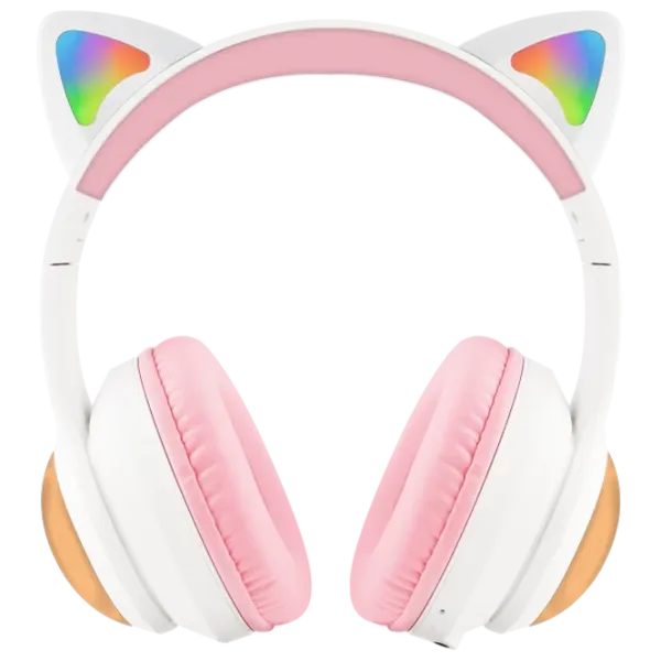Căști Proove Kids LumiCat White Pink Fără fir/ Pentru copii photo 2
