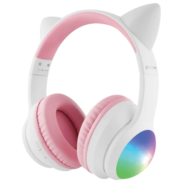 Căști Proove Kids LumiCat White Pink Fără fir/ Pentru copii photo 3