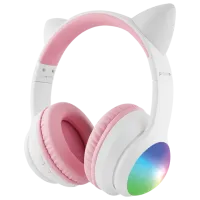 Căști Proove Kids LumiCat White Pink Fără fir/ Pentru copii photo 3