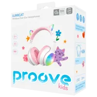 Căști Proove Kids LumiCat White Pink Fără fir/ Pentru copii photo 5