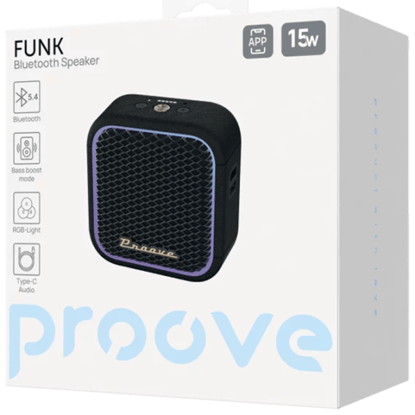 Boxă portabilă Proove Funk 15 W/ Black photo 6
