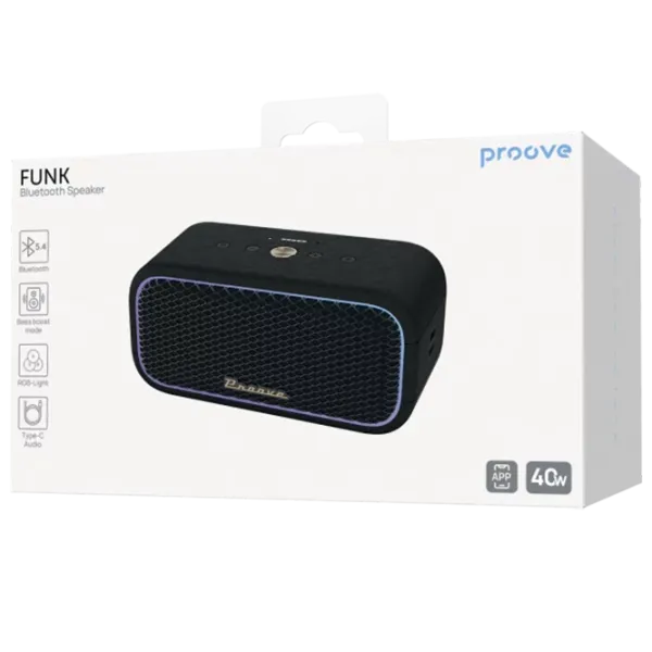 Boxă portabilă Proove Funk 40 W/ Black photo 8