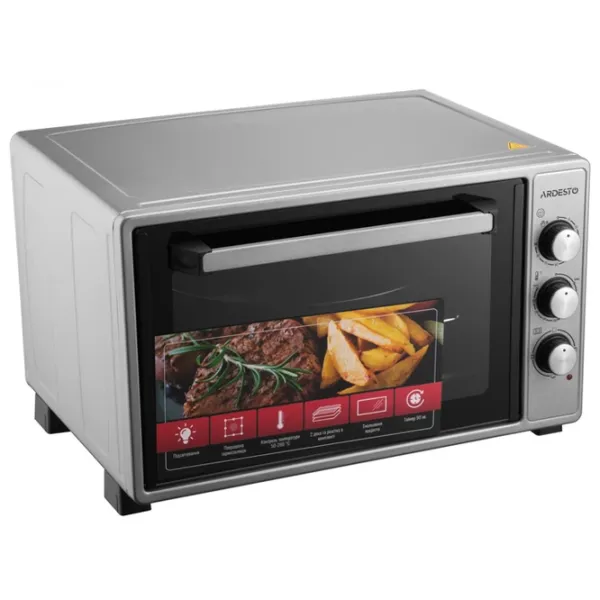Электрическая печь Ardesto MEO-N40GR 40 л / 1300 Вт / Нержавеющая сталь photo 3