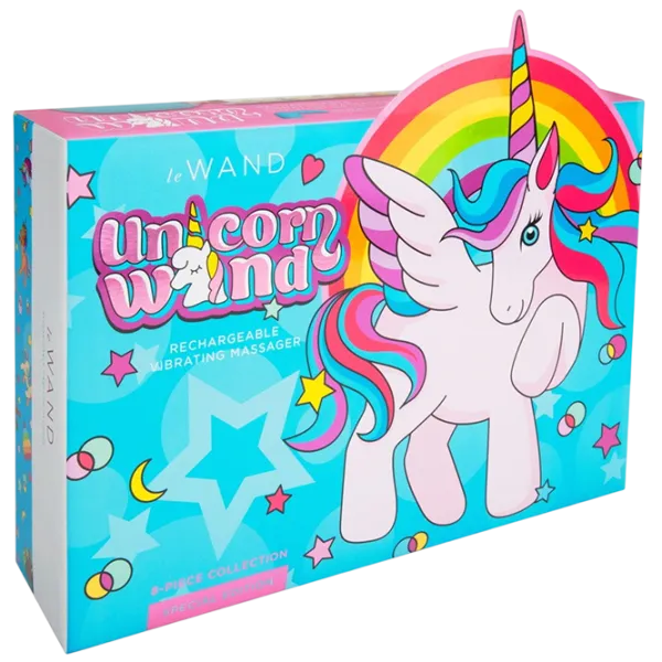 Вибратор le Wand Unicorn Wand Синий photo 1