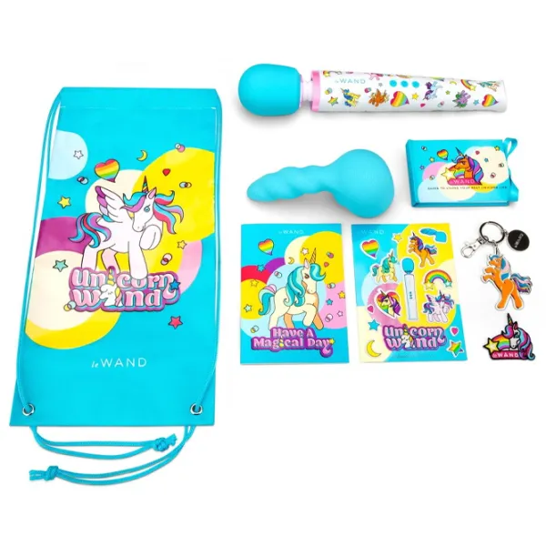 Вибратор le Wand Unicorn Wand Синий photo 2