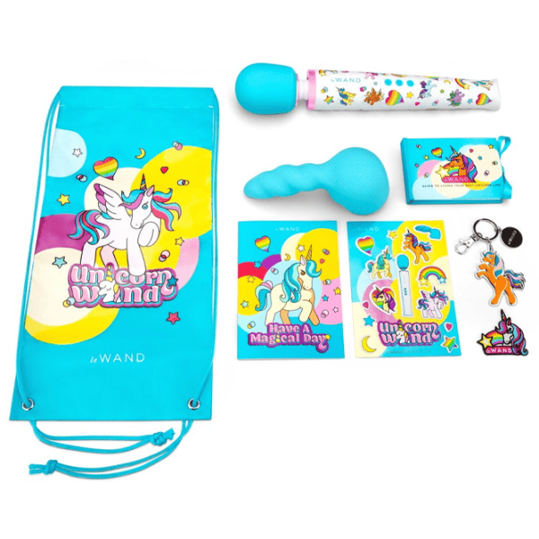 Вибратор le Wand Unicorn Wand Синий photo 2